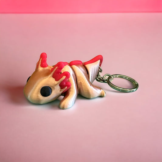 Axolotl Keychain