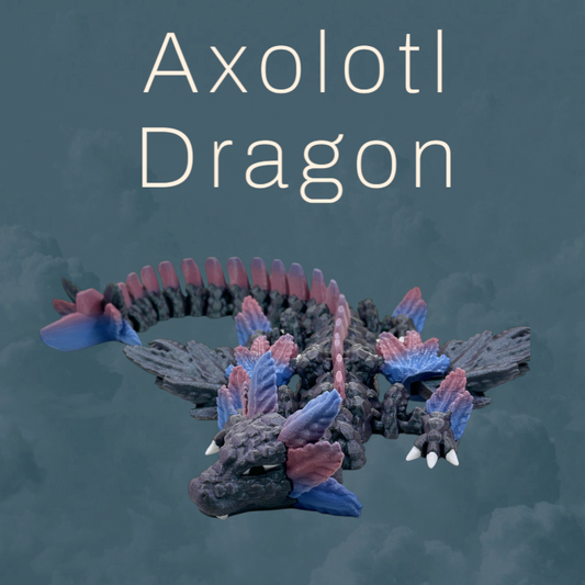 Axolotl Dragon - Large